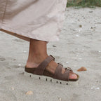 Minfot Upstep Lux Sandaler Dame Brun