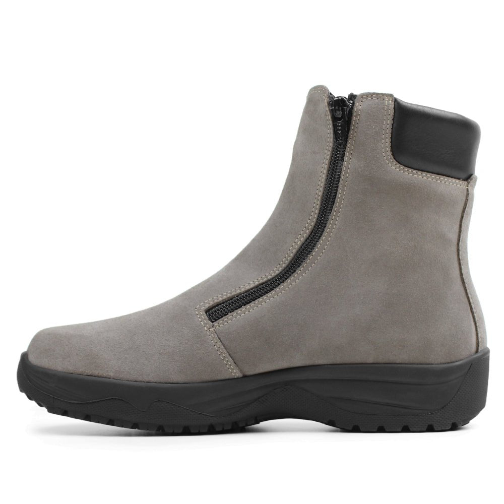 Minfot Pigsko Boden Ruskind Uld Taupe