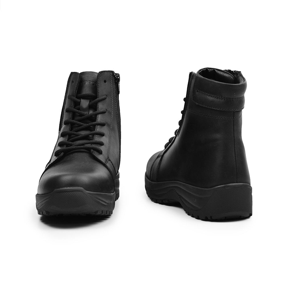 Minfot Pigsko Lima Skinn Uld Sort