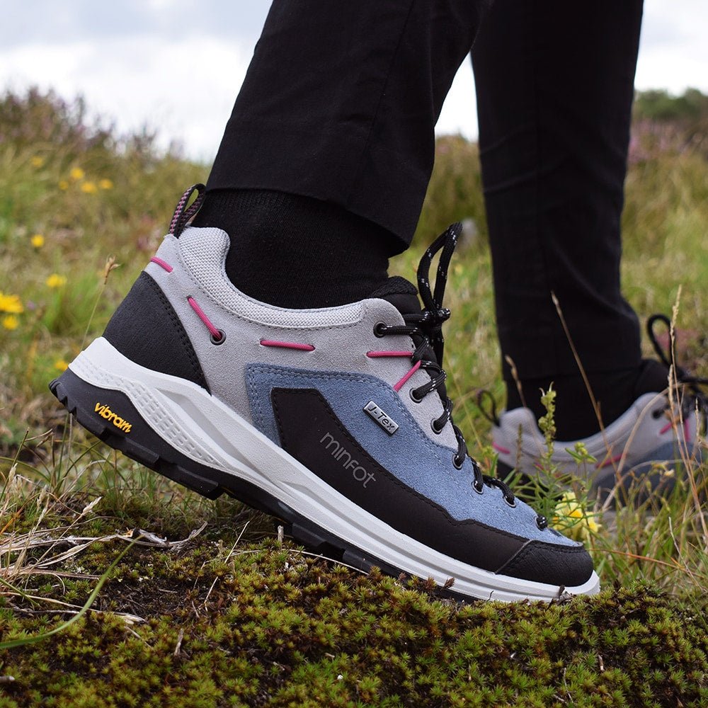 Produktbild 2 - Minfot Ellne Walkingskor J-Tex Ljusblå