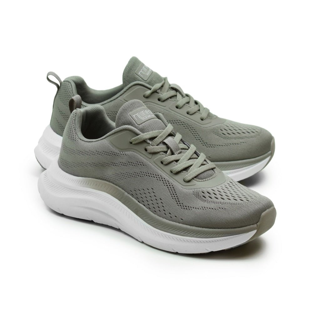 Minfot Enjoy Sneakers Unisex Khaki Grøn