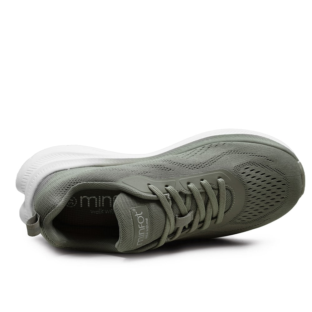 Minfot Enjoy Sneakers Unisex Khaki Grøn