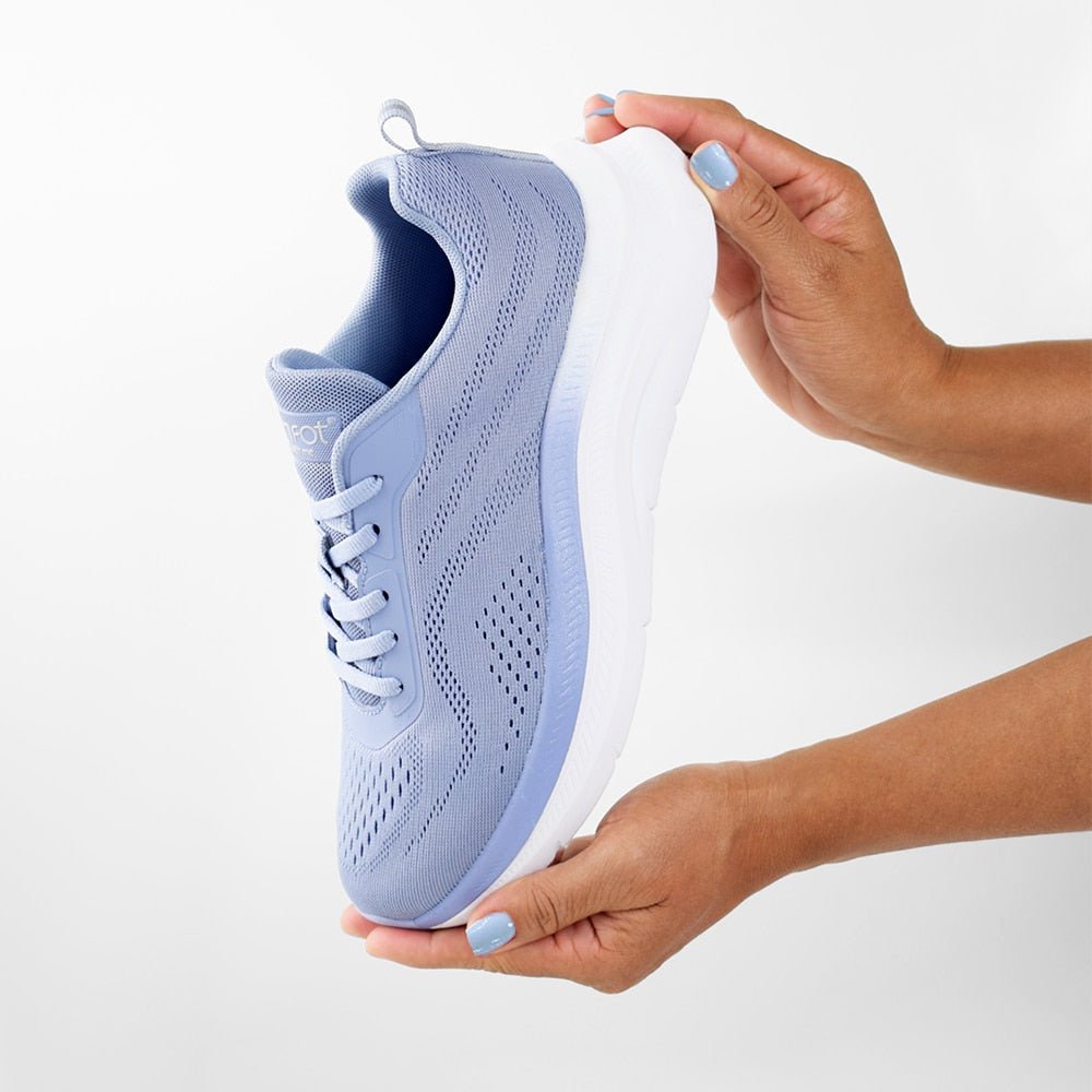 Minfot Sneakers Enjoy Lyseblå