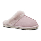 Minfot Fåreskinds Hjemmesko Slip-on Duved med såle Rose
