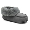 Minfot Fåreskinds Hjemmesko Hemse med såle Grafit Grå