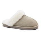 Minfot Hjemesko Fåreskind Slip-on Duved med sål Sand