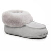 Minfot Fåreskinds Hjemmesko Sunne Lysegrå