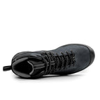 Minfot Granit Mid Støvler Unisex Vandafvisende TEX Nubuck Sort