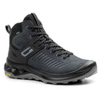 Minfot Granit Mid Støvler Unisex Vandafvisende TEX Nubuck Sort