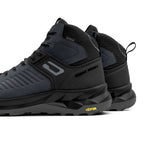 Minfot Granit Mid Støvler Unisex Vandafvisende TEX Nubuck Sort