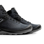 Minfot Granit Mid Støvler Unisex Vandafvisende TEX Nubuck Sort
