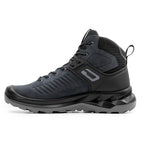 Minfot Granit Mid Støvler Unisex Vandafvisende TEX Nubuck Sort