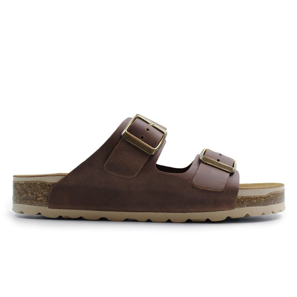 Minfot Kayo Sandaler Læder Primo Soft Mørkebrun