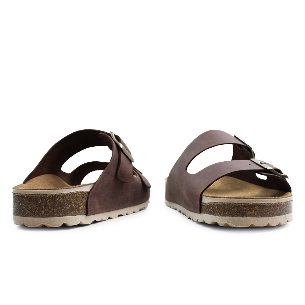 Minfot Kayo Sandaler Læder Primo Soft Mørkebrun