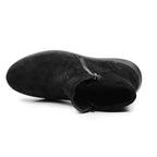 Minfot Lea Boots Stretch Lynlås Sort