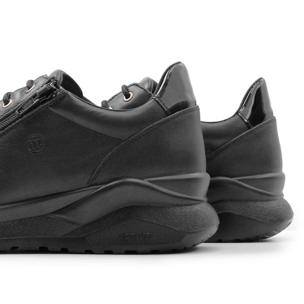 Minfot Lexi Sneakers Dame Vandafvisende TEX Skind Sort