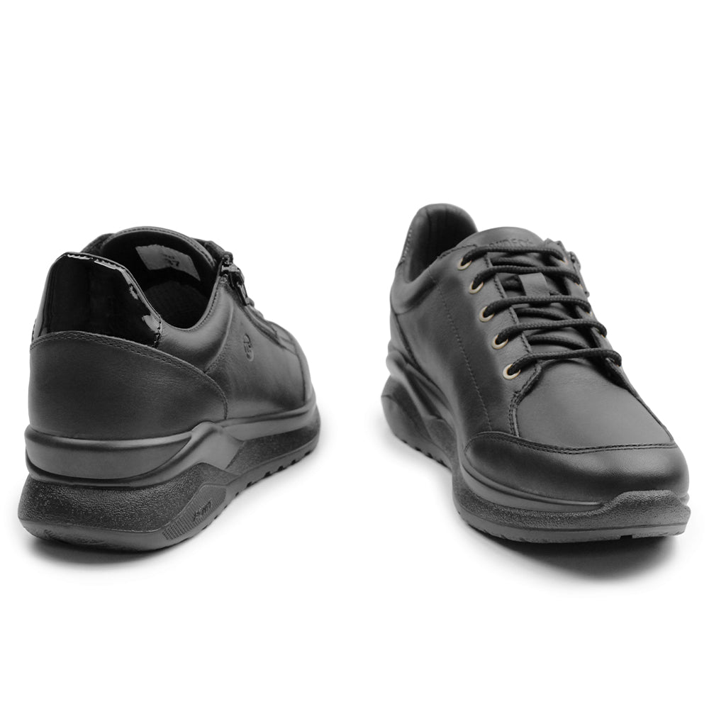 Minfot Lexi Sneakers Dame Vandafvisende TEX Skind Sort