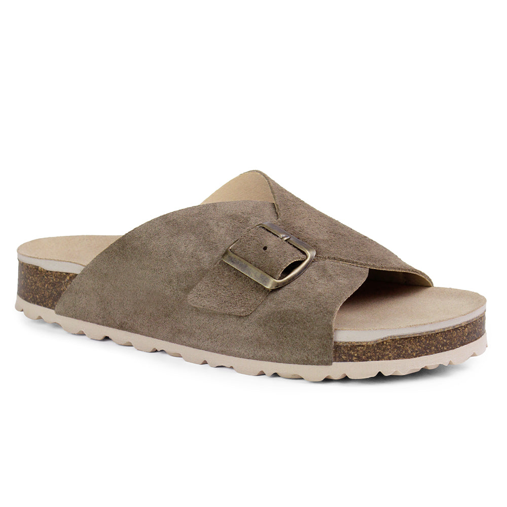 Minfot Li Sandaler Dame Ruskind Hallux Valgus Primo Soft Stone