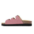 Minfot Lo Biosandaler Dame Ruskind Anatomisk 3-remme Rosa