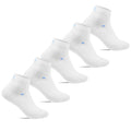 Minfot Løbestrømper Tynde Lyocell 5-pak Hvid