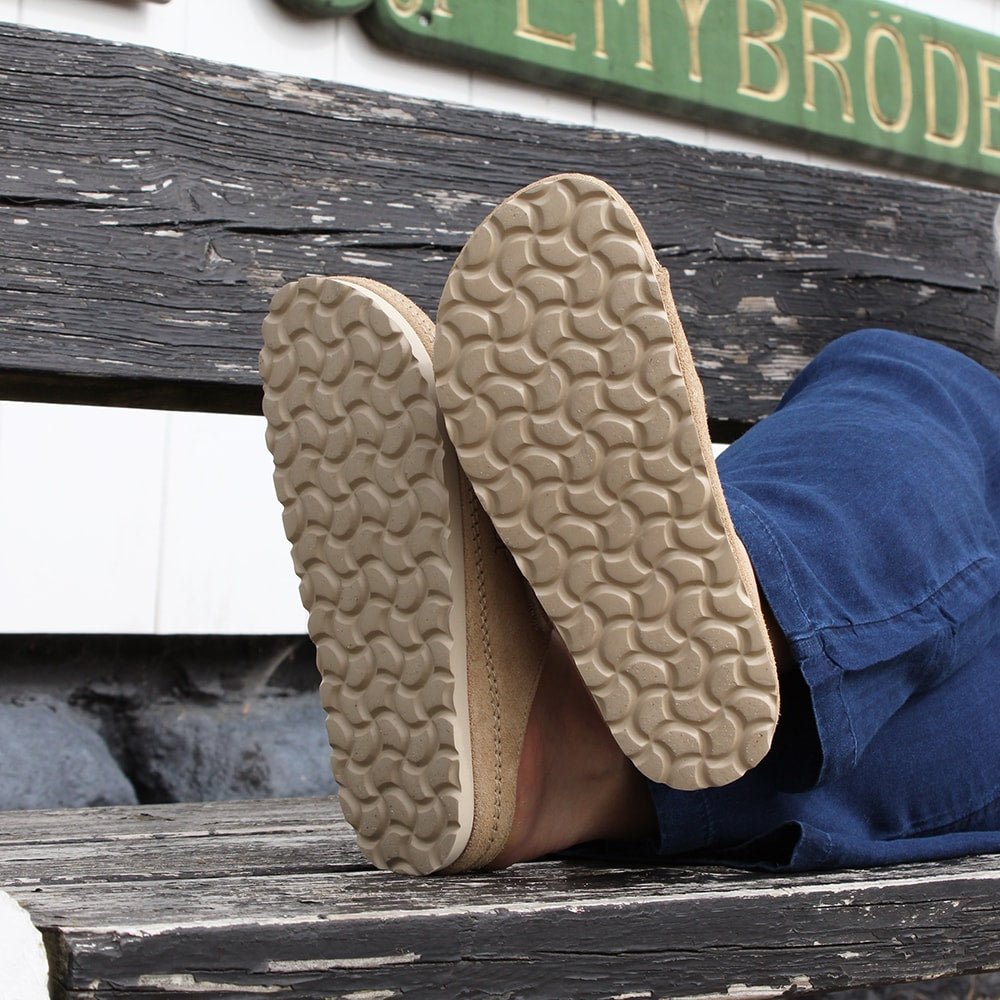 Minfot Luma Sandaler Velcro Ruskind Brun