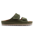 Minfot Luma Sandaler Velcro Ruskind Grøn