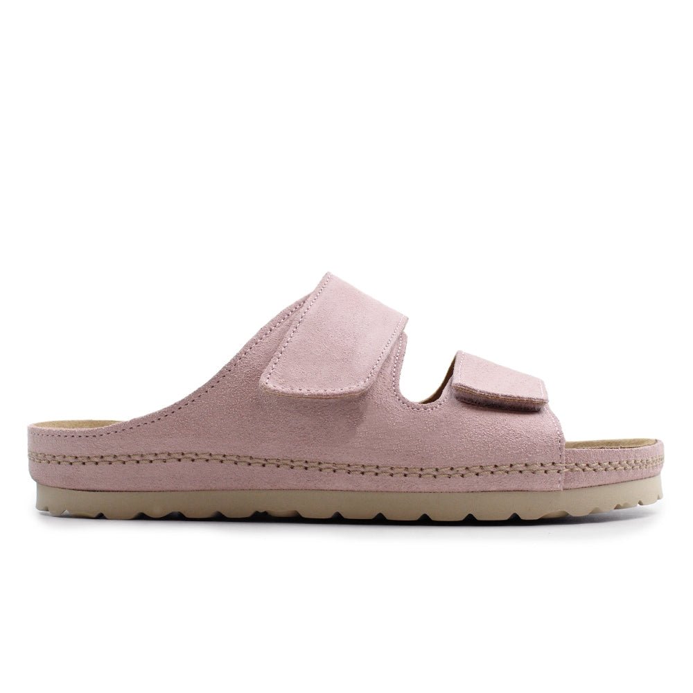 Produktbild 3 - Minfot Luma Sandaler med Klettlukning, Mocka, Rosa