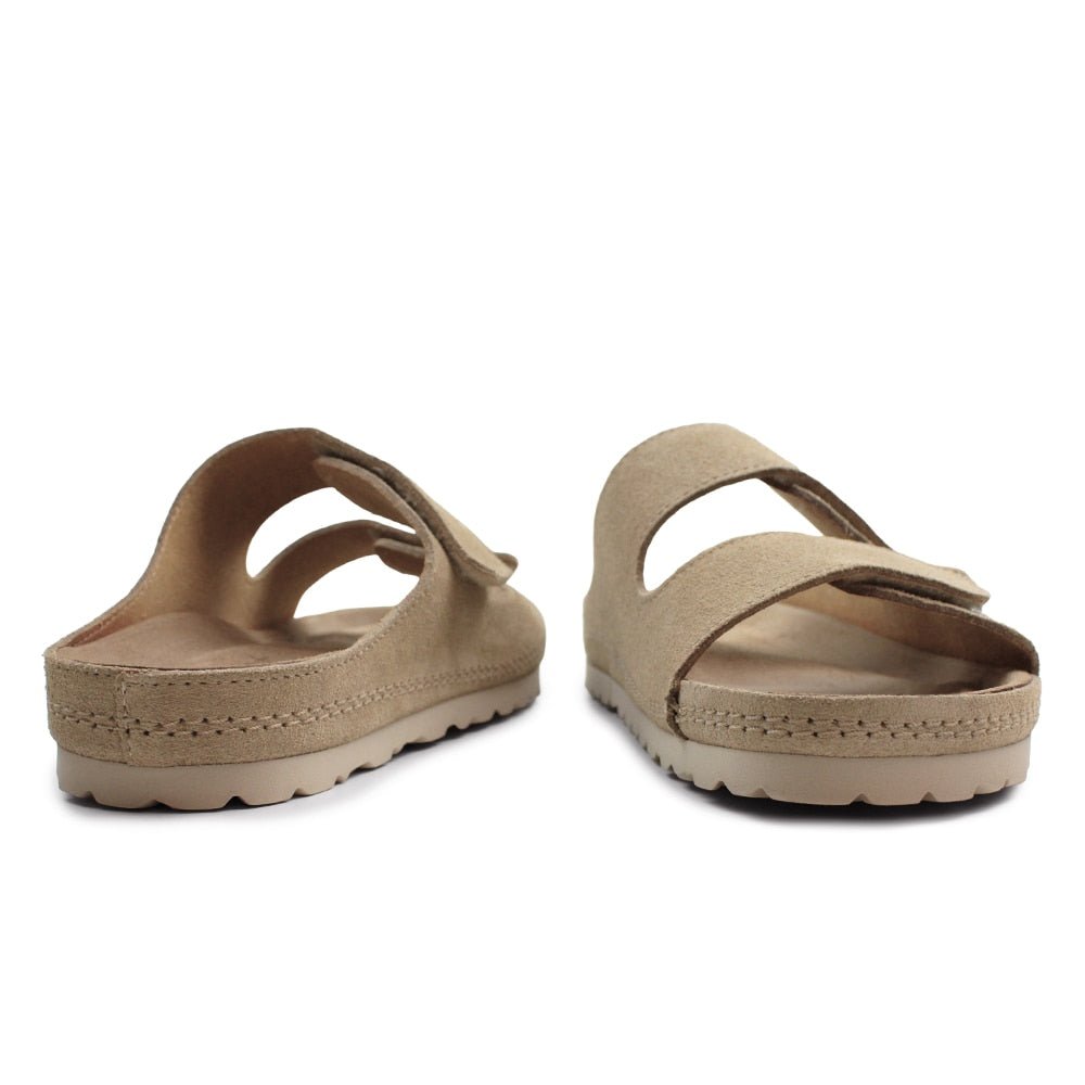 Produktbild 8 - Minfot Luma Sandaler med Klettlukning, Brun Mocka