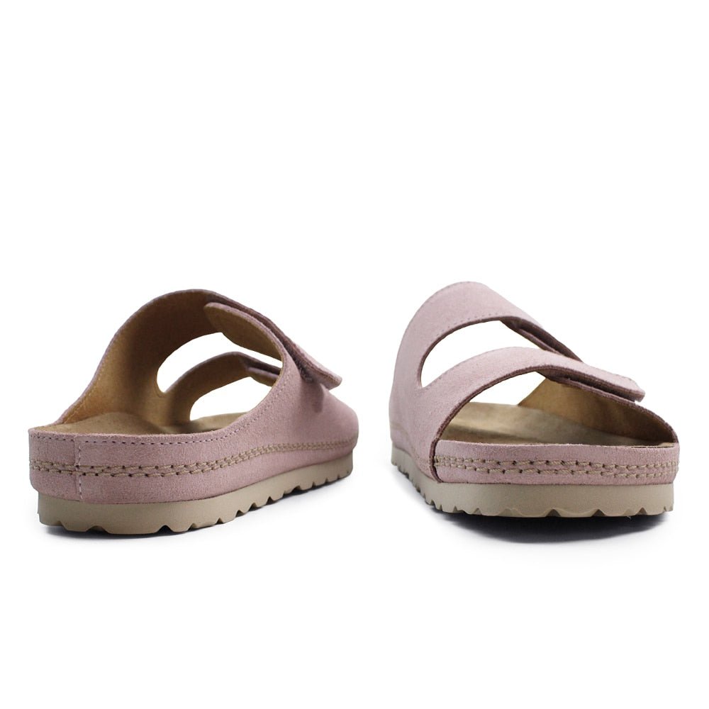 Produktbild 8 - Minfot Luma Sandaler med Klettlukning, Mocka, Rosa