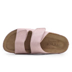 Minfot Luma Sandaler Velcro Ruskind Lyserød