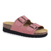 Minfot Moa Biosandaler Dame Ruskind Anatomisk 2-remme Antik Rosa