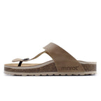 Minfot Noa Tåsandaler Llæder Primo Soft Beige