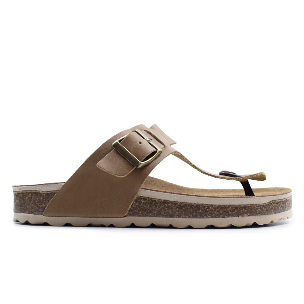 Minfot Noa Tåsandaler Llæder Primo Soft Beige