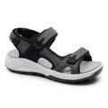 Minfot Nyhamn Sandaler Dame Nubuck Stone