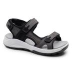 Minfot Nyhamn Sandaler Dame Nubuck Stone