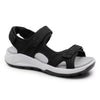 Minfot Nyhamn Sandaler Dame Nubuck Sort
