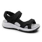 Minfot Nyhamn Sandaler Dame Nubuck Sort