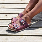 Minfot Sandaler Primo Soft Ayo Læder Bordeaux