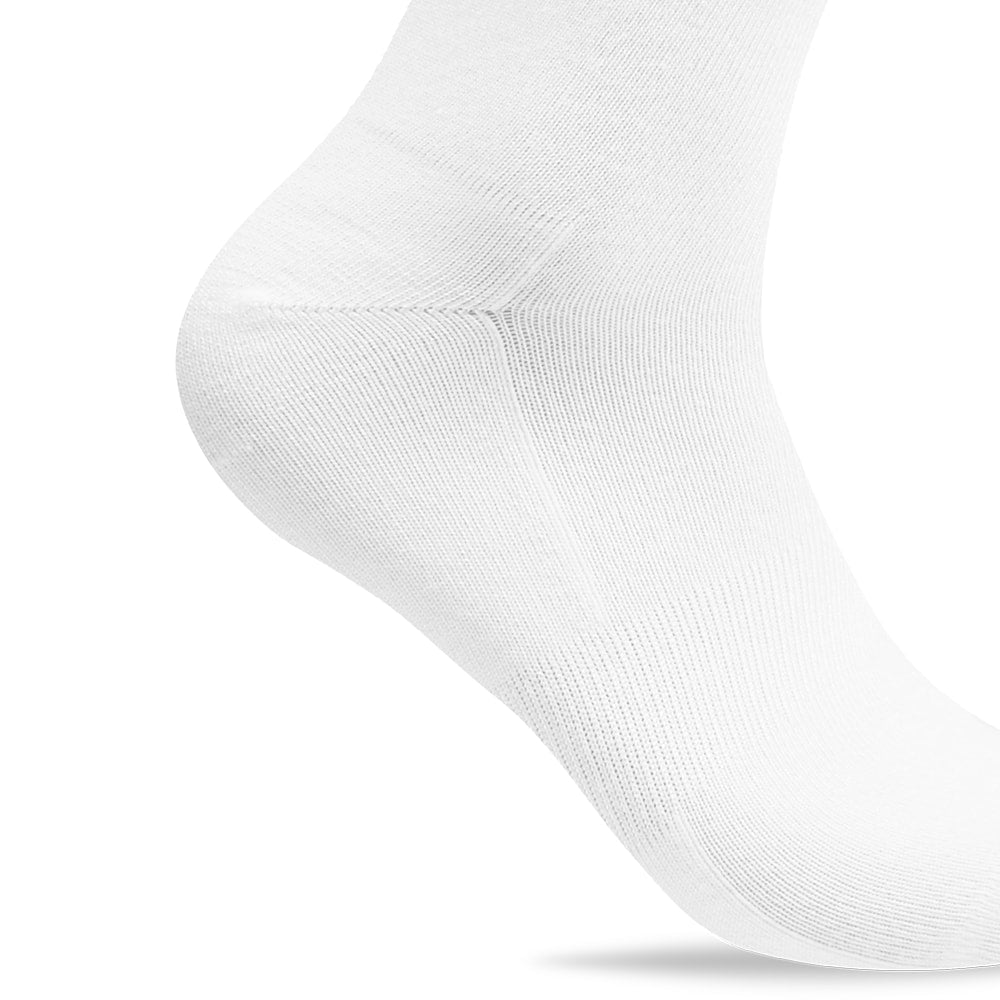 Minfot Strømper Quarter Merinould Hvid 5-pak
