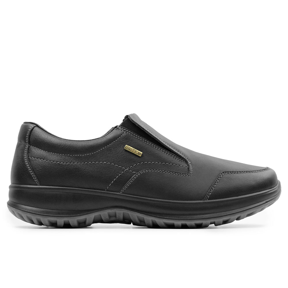 Minfot Rex Loafer Herre Vandafvisende TEX Skind Sort