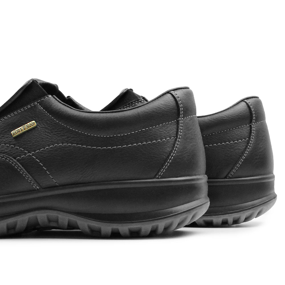 Minfot Rex Loafer Herre Vandafvisende TEX Skind Sort