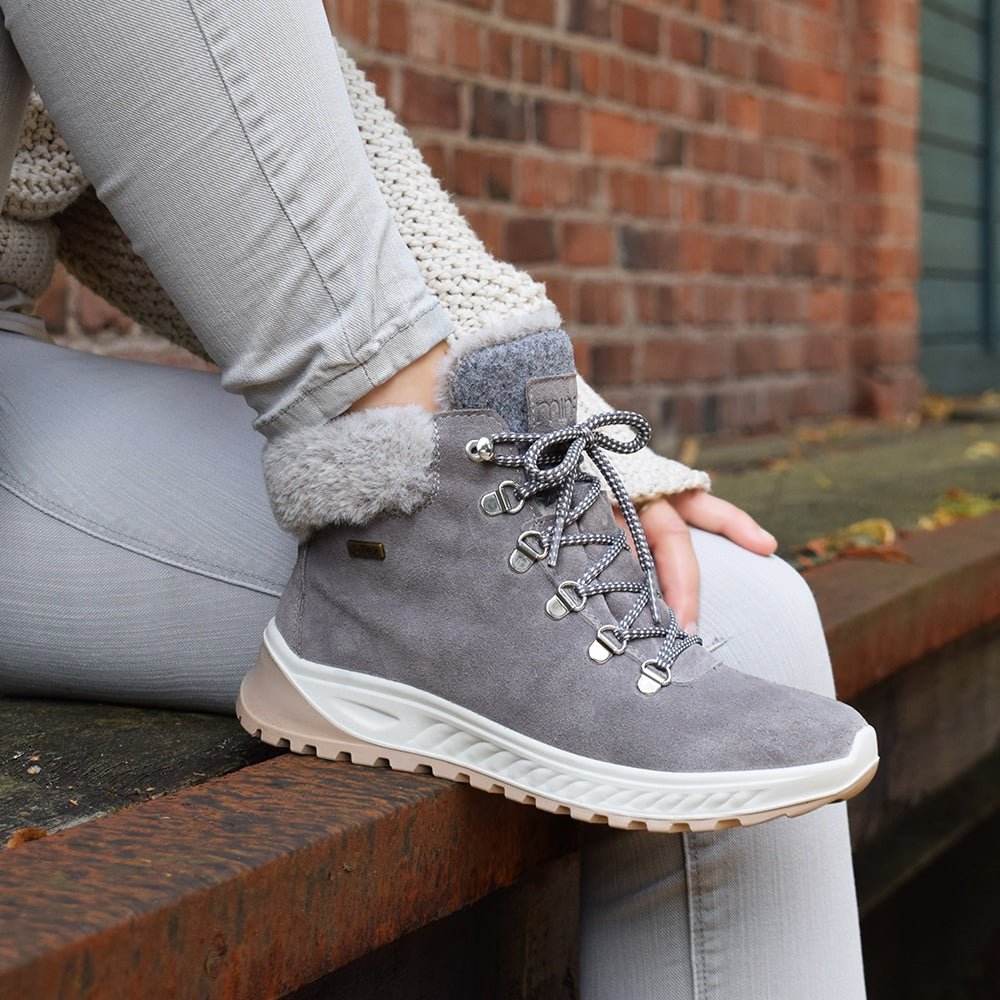 Produktbild 2 - Minfot Sala Kängor Mocka J-Tex Taupe