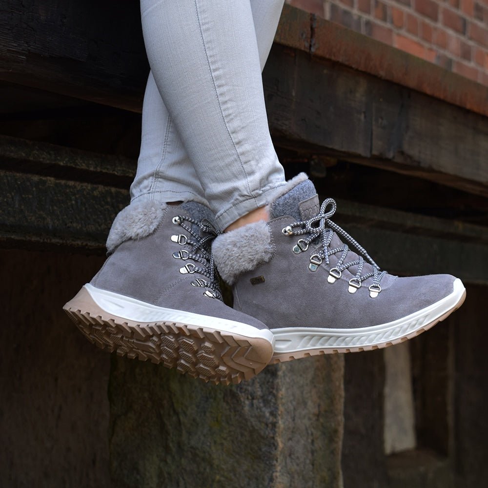 Minfot Sala Støvler Ruskind J-Tex Taupe