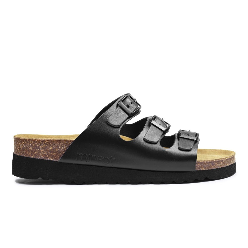 Produktbild 3 - Minfot Sandal Mjuk Bio Svart Nappa