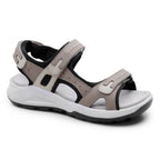 Minfot Nyhamn Sandaler Dame Brown Beige