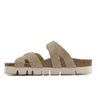 Minfot Upstep Lill Sandaler Dame Ruskind Taupe