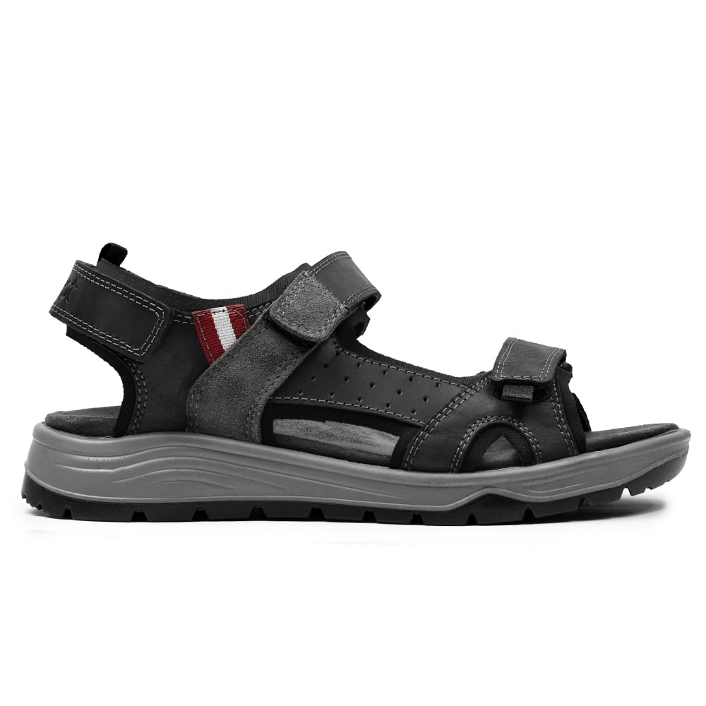 Minfot Sandaler Burensvik Herr Nubuck Svart