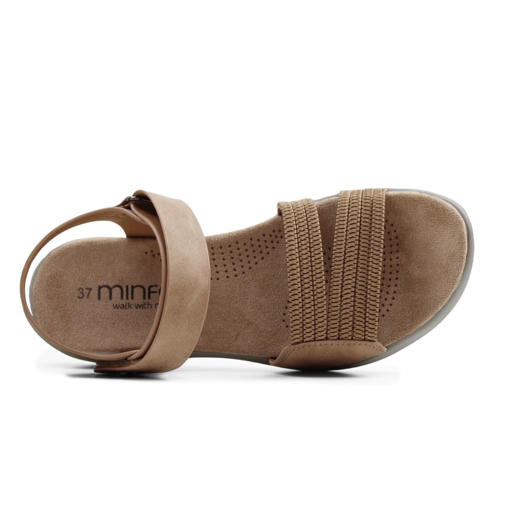 Minfot Cloudlite Eve Sandaler Dame Brun