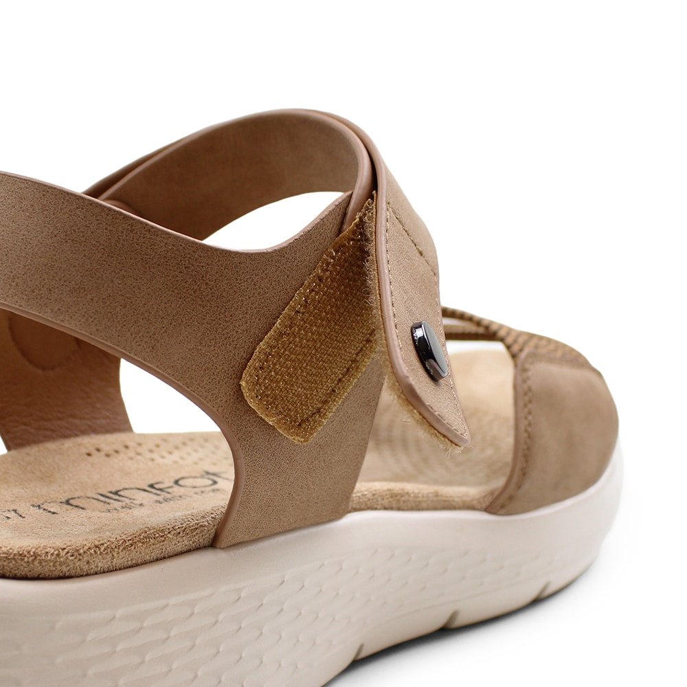 Minfot Cloudlite Eve Sandaler Dame Brun