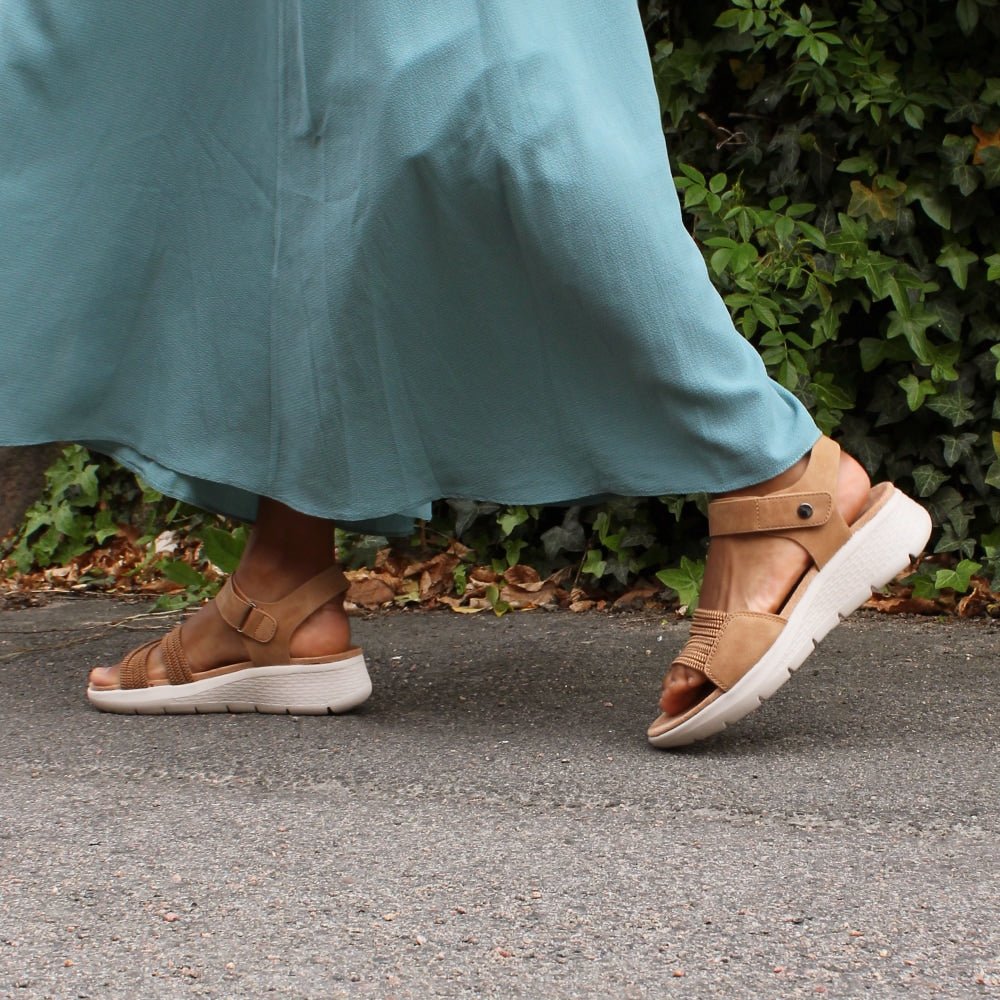 Minfot Cloudlite Eve Sandaler Dame Brun